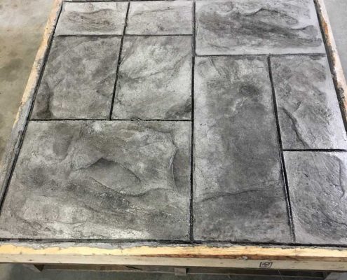 Dufferin Concrete Stamped Concrete Sample Panel